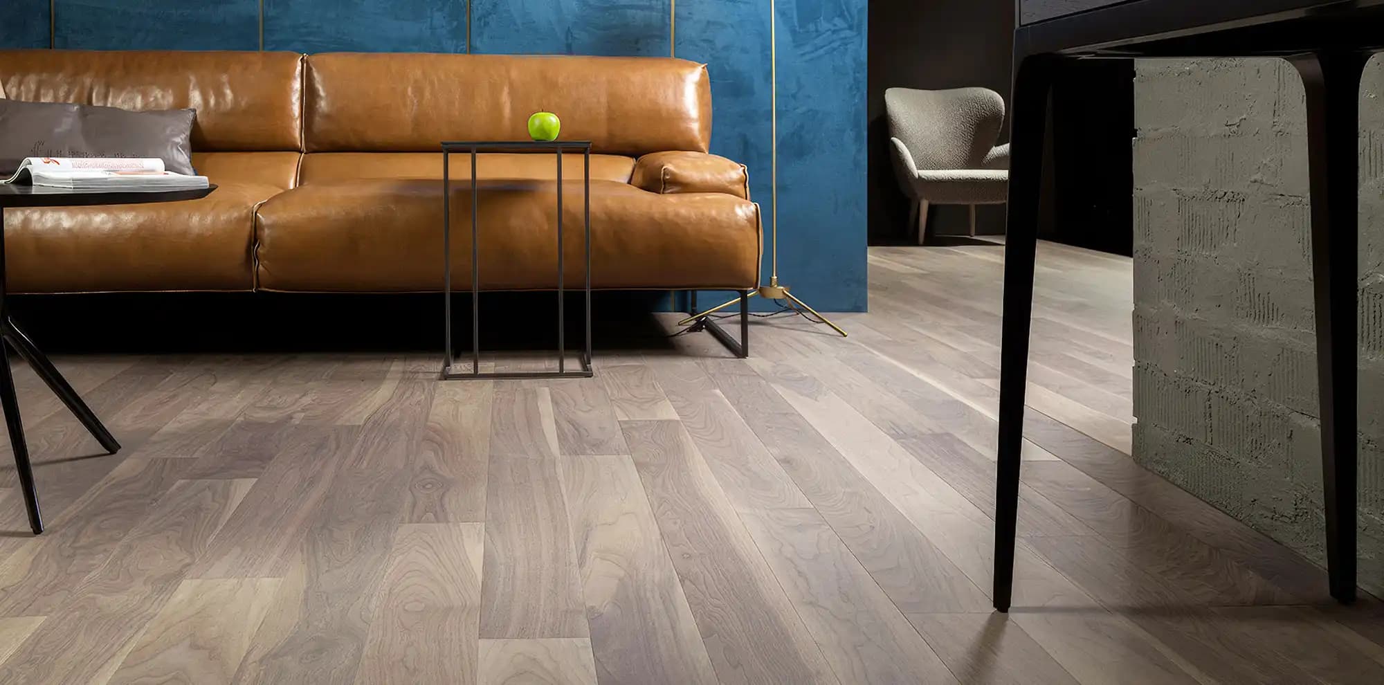 Зимний закат — акцентная текстура