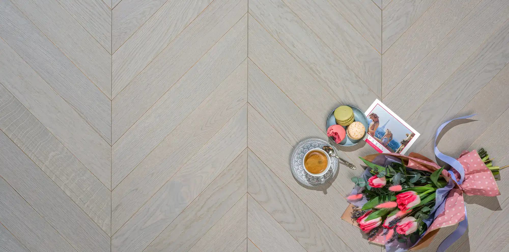 Серая пейна — паркет Natural Touch