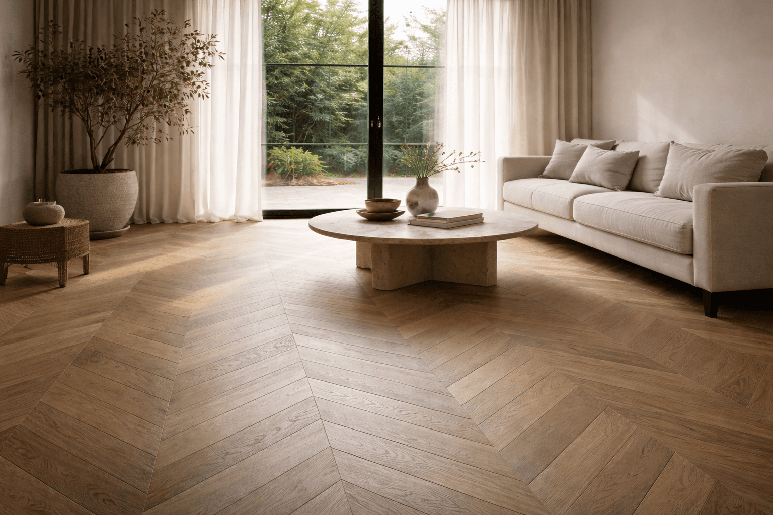 Интерьер паркета COSWICK 1