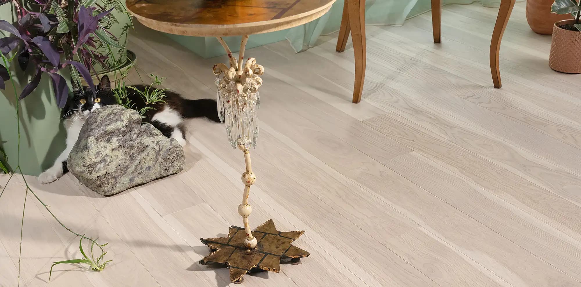 Белоснежный — паркет Natural Touch