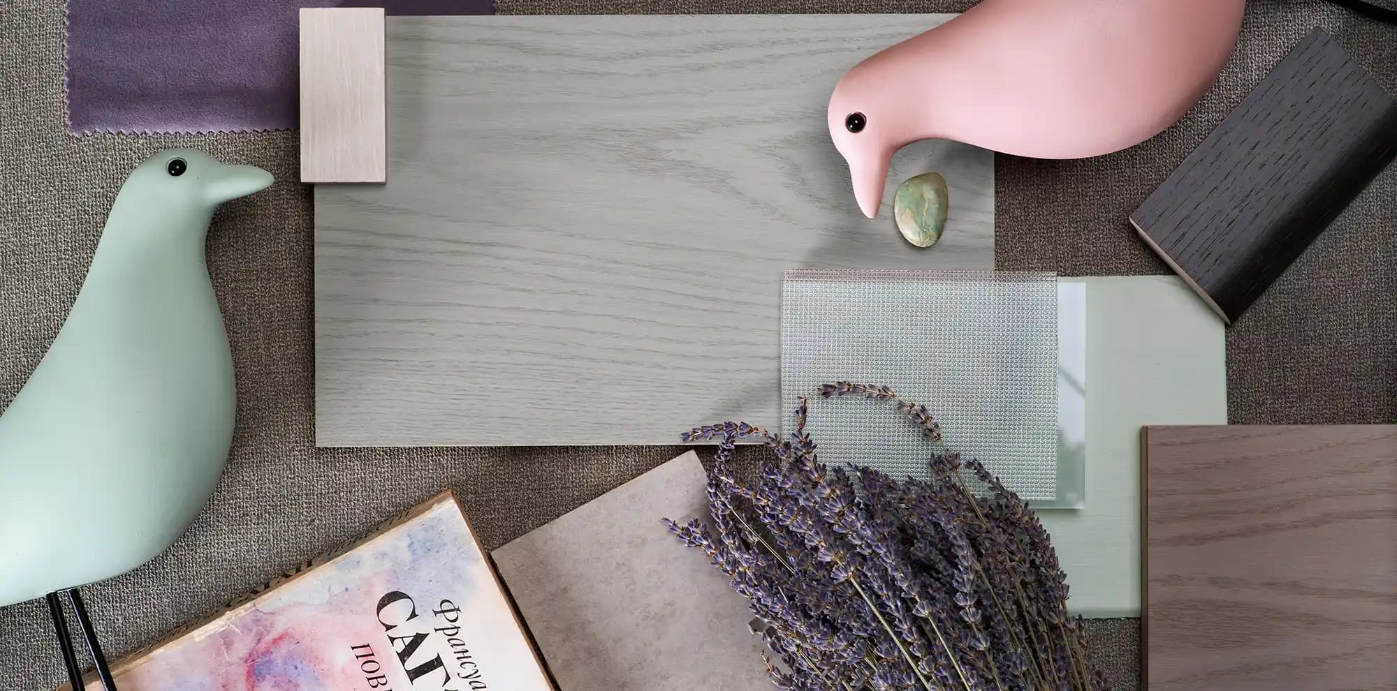 Серая пейна — акцентная текстура