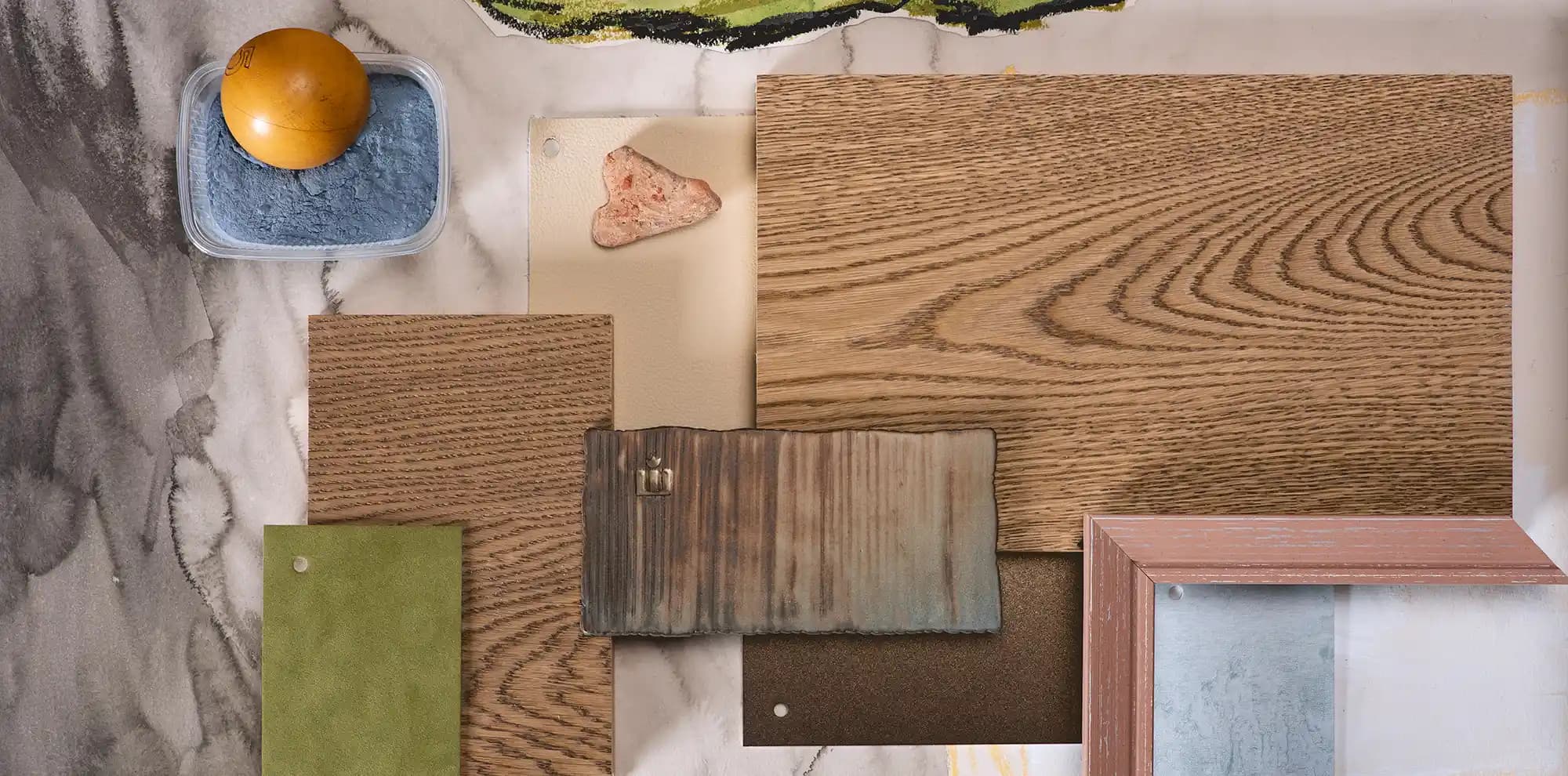 Соломенный — акцентная текстура