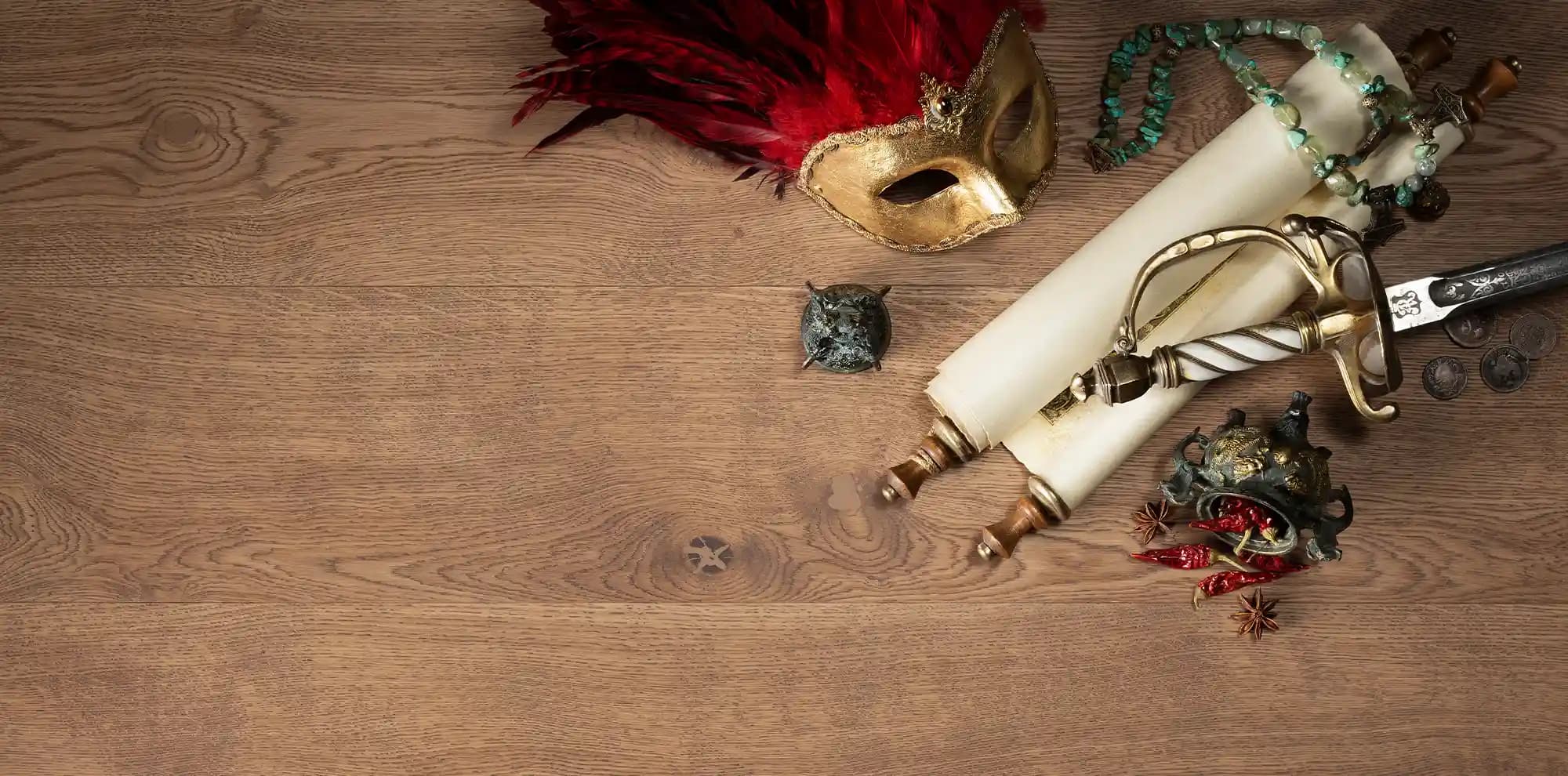 Соломенный — паркет Natural Touch