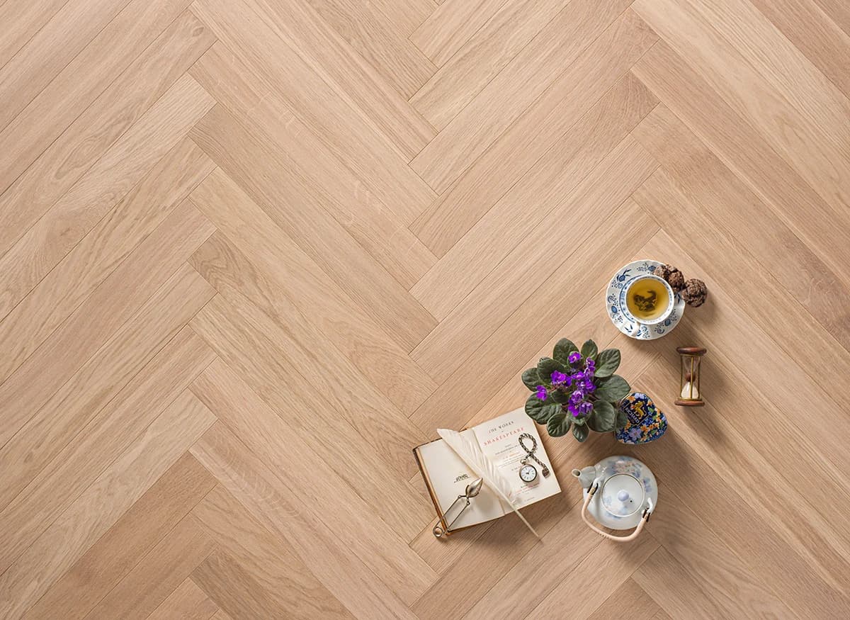 Титановый буфф — паркет Natural Touch